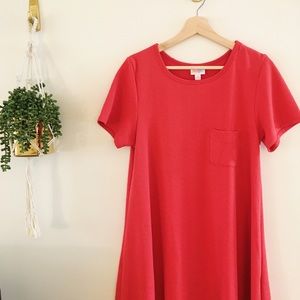 ❗️50% OFF SALE❗️LuLaRoe Peach Carly Dress